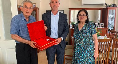 Kocaeli İzmit'te gazilere vefa ziyaretleri sürüyor