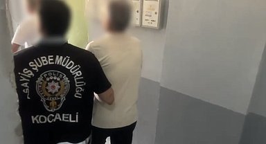 Kocaeli polisinin aradığı 8 yıllık firari İzmir'de yakalandı