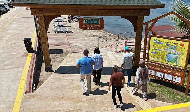 Kocaeli'de Mavi Bayraklı plajlar, denetimden başarıyla geçti