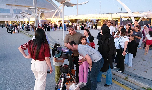 Konya Bilim Merkezi'nde gökyüzü gözlem etkinliği