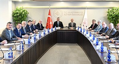 Konya heyeti Ankara'da bakanlarla projeleri değerlendirdi