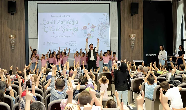 Konya Karatay'da 20. Cahit Zarifoğlu Çocuk Şenliği düzenlendi