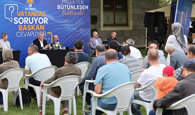 Konya Selçuklu'da Başkan Pekyatırmacı vatandaşlarla buluştu