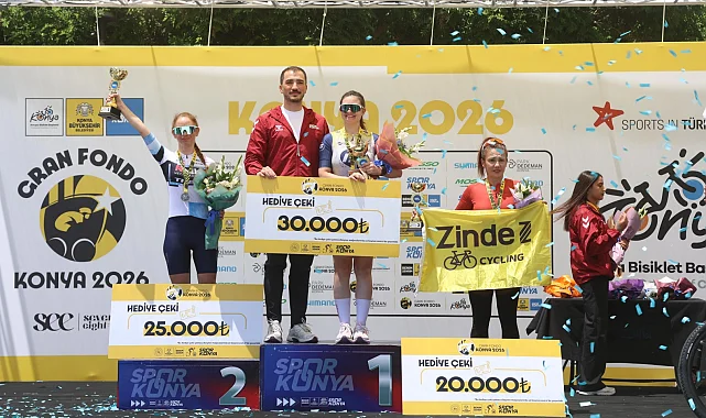 Konya'da 'Granfondo Bisiklet Yol Yarışı' heyecanı