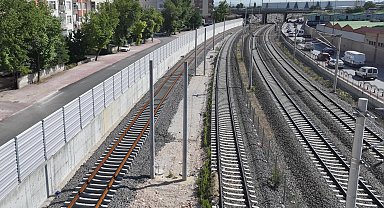 Konya'da gürültüye karşı ses bariyeri yapıldı