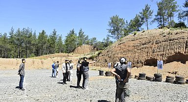 Köyceğiz'de Güvenlik Bölümü öğrencilerinden atışlarda tam isabet