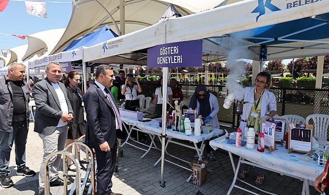 Küçükçekmece'de bilim şenliği düzenlendi
