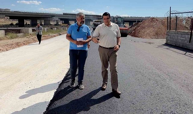 KÜSGET'te yılların yol sorunu çözülüyor