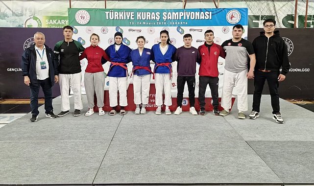 Kütahya Belediyespor'dan Türkiye Kuraş Şampiyonası'nda çifte başarı