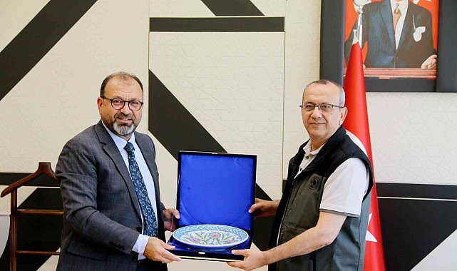 Kütahya OSB'den Orman Bölge Müdürü Yusuf Karartı'ya 'Hayırlı olsun' ziyareti
