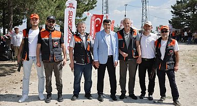 Kütahya'da atıcılık tutkunları bir araya geldi