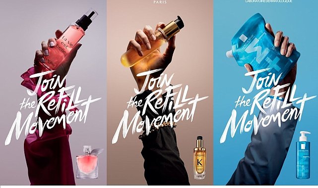 L'Oréal, yeniden doldurulabilir güzellik hareketini büyütüyor
