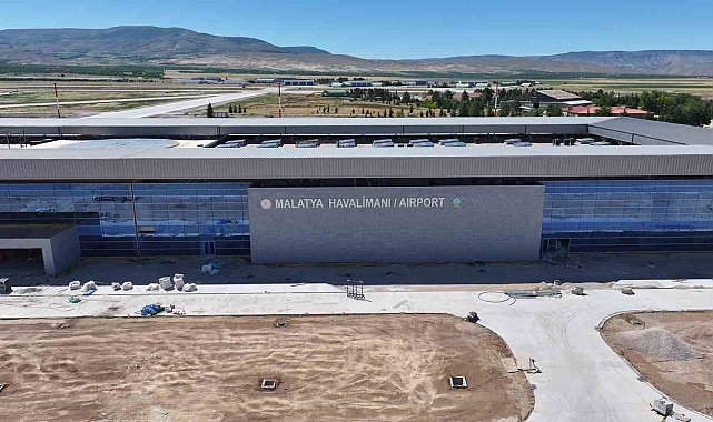Malatya Havalimanı 2 buçuk milyon yolcuya hazırlanıyor