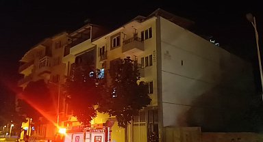 Malatya'da apartman çatısında göçük