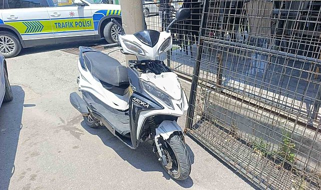 Manavgat'ta motosiklet ile otomobil çarpıştı: 1 yaralı