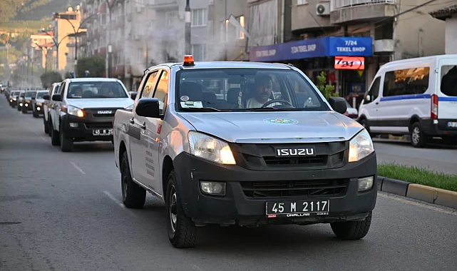 Manisa Büyükşehir'den ilaçlama seferberliği