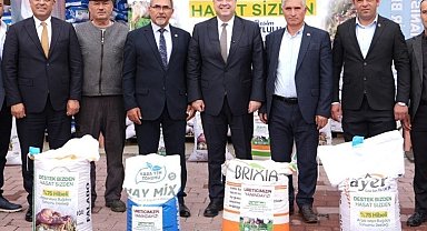 Manisa'da çiftçiye gübre, yem ve tohum desteği başlıyor