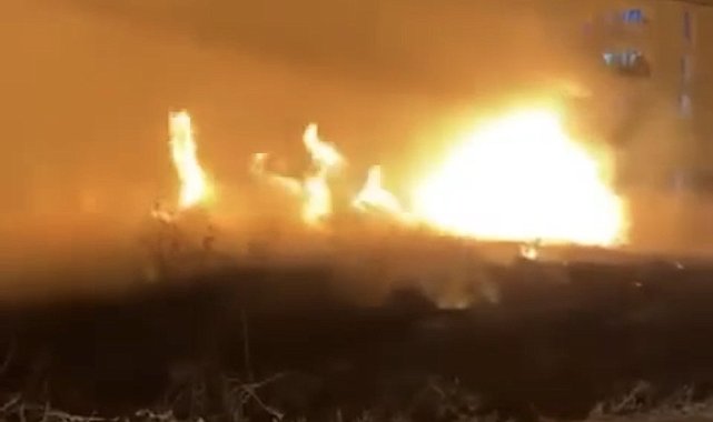 Mardin'de otluk alanda çıkan yangın söndürüldü