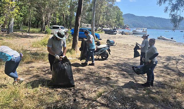 Marmaris'te 9 günde 3 bin 250 ton atık toplandı