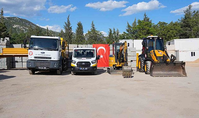 Menteşe Belediyesi'nin araç filosu güçleniyor