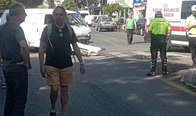 Menteşe'de trafik kazası: 1 yaralı