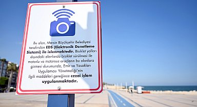 Mersin sahil şeridine 7/24 elektronik denetleme sistemi
