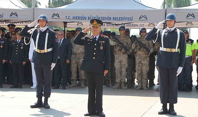 Mersin'de Jandarma Teşkilatı'nın 187. kuruluş yıl dönümü kutlandı