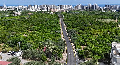 Mersin'de Mezitli ve Toroslar'da yollar yenilendi