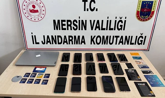 Mersin'de sosyal medya dolandırıcılığına 18 tutuklama