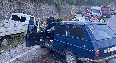 Milas'ta trafik kazası: 2 yaralı