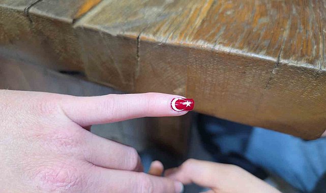 Milli Takım heyecanı tırnaklara yansıdı