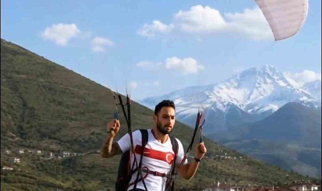 Millilere paraşüt alanında destek Talas Belediyesi'nden