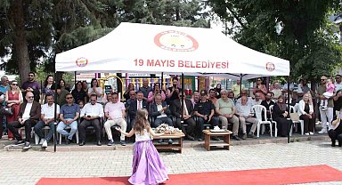 Miniklerden sıfır atık defilesi ve resim sergisi