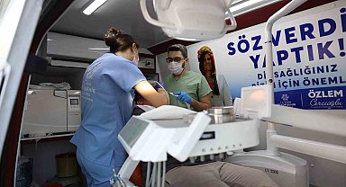 Mobil Ağız ve Diş Sağlığı Klinikleri Çine'de vatandaşlarla buluştu