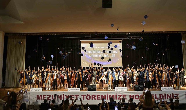 MSKÜ Spor Bilimleri Fakültesi mezunlarını uğurladı