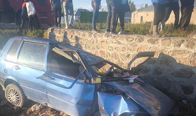 Muş Bulanık'ta trafik kazası: 2 yaralı
