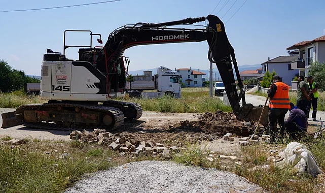 MUSKİ'den Yatağan Yeni Mahalle'ye kanalizasyon hamlesi