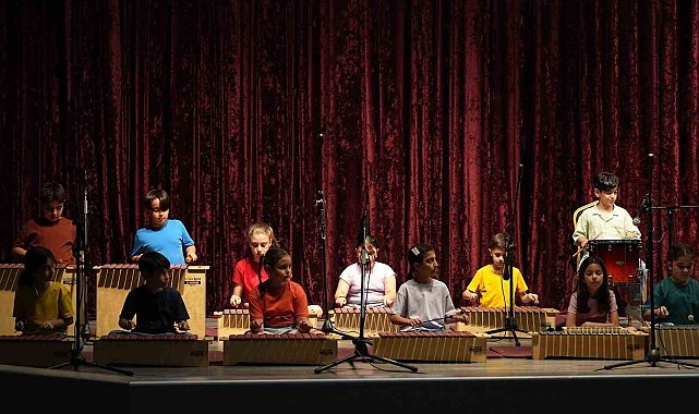 Müzik ve hareket eğitimi sahneye taşındı
