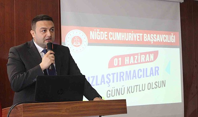 Niğde Adliyesi'nde Uzlaştırmacılar Günü kutlandı