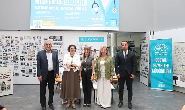 Nilüfer'de "Tütüne Değil, Hayata Yer Aç" söyleşisi