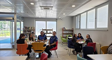 Öğrencilere polislik mesleği tanıtıldı
