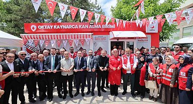 Oktay Kaynarca'nın adı Malatya Kan Alma Birimi'ne verildi