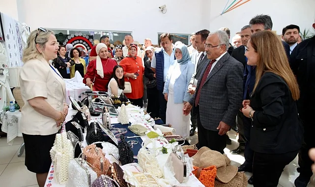 Ordu Fatsa'da ORMEK kursiyerlerinden yıl sonu sergisi