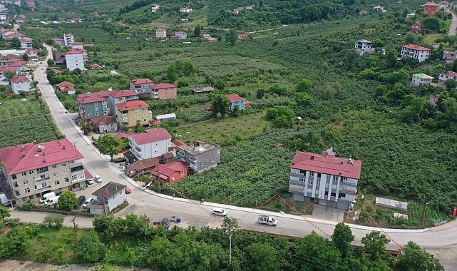 Ordu'da güvenli kaldırım çalışması