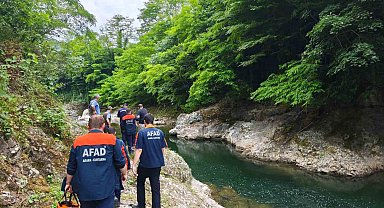 Ordu'da ırmağa düşen şahıs hayatını kaybetti