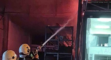Ordu'da kaynak sırasında sıçrayan kıvılcım yangın çıkardı