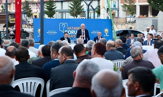 Ordu'da Başkan Güler vatandaşlarla buluştu