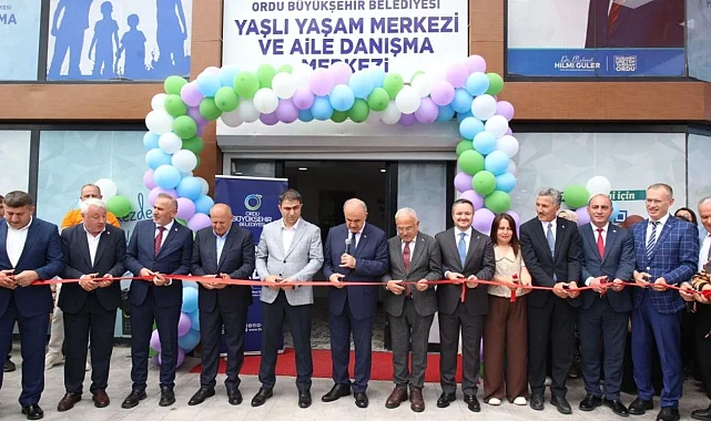 Ordu'da Yaşlı Yaşam Merkezi ve Aile Danışma Merkezi açıldı