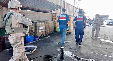 Osmaniye'de toprağa gömülü tankta kaçak akaryakıt bulundu