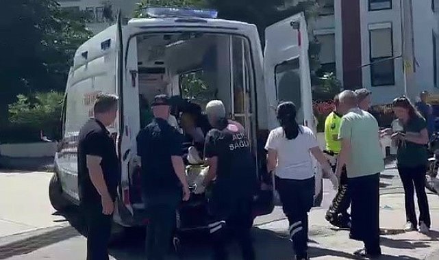 Otomobil ile motosiklet çarpıştı, 1 kişi yaralandı